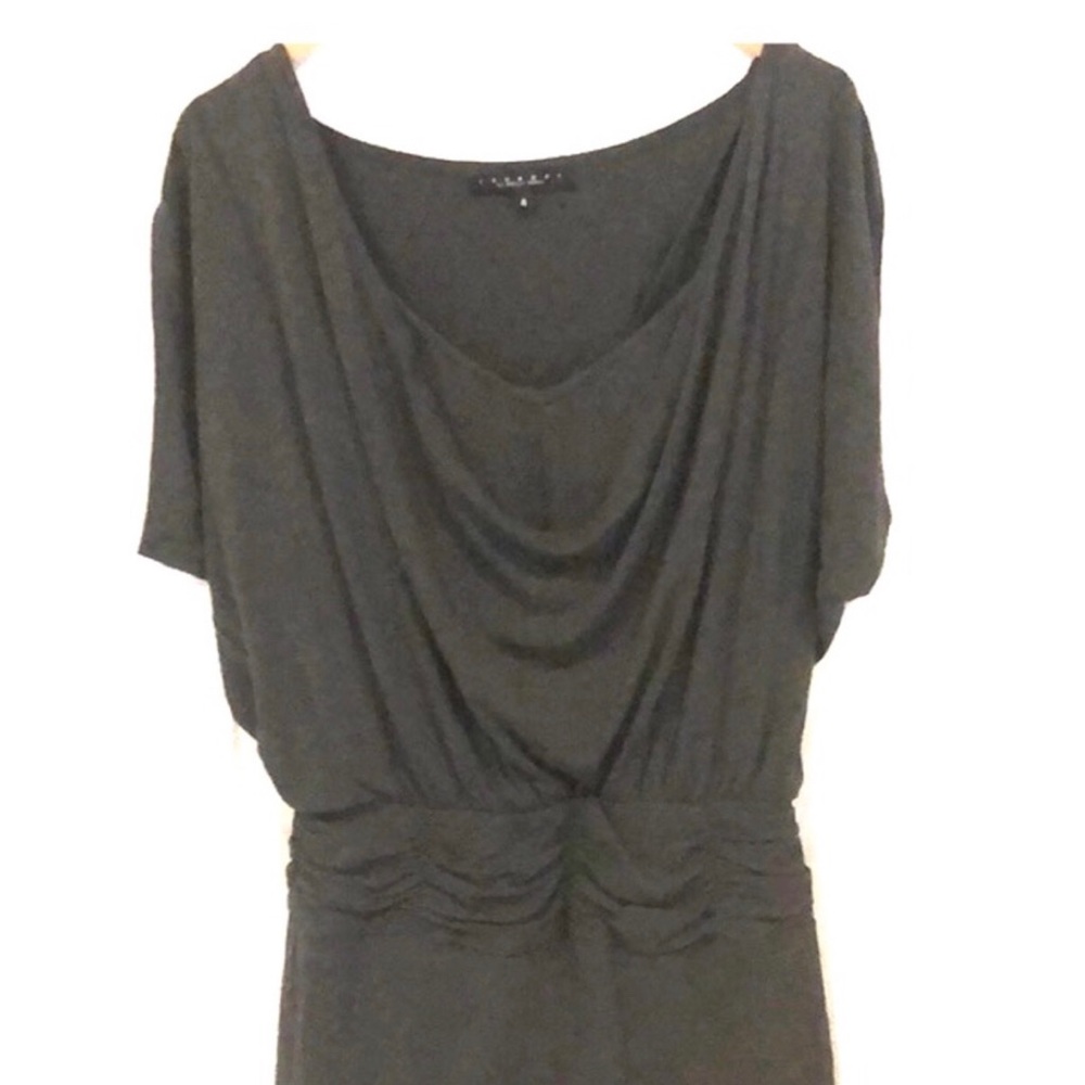 Laundry by Shelli Segal gray dress sz 8